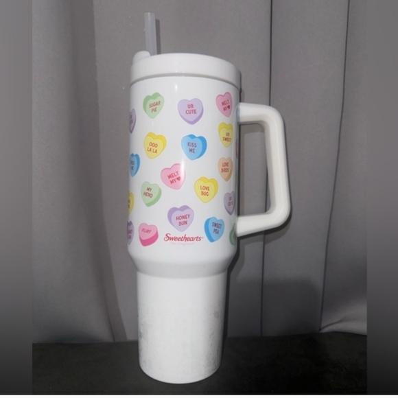 NWT ✨️🩷🩵💛SWEETHEART 40oz TUMBLER/STAINLESS STEEL✨️🩷🩵💛/CVS - Picture 2 of 4